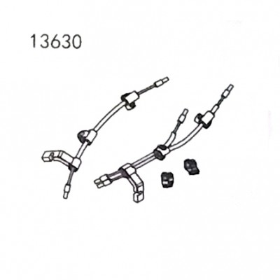 [YK HOBBY] Differential lock rope set (YK6101)