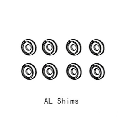 [YK HOBBY] Alum shims