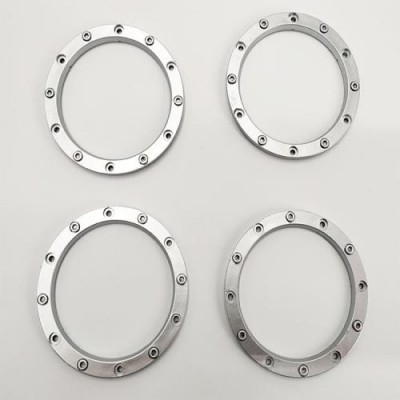 [YK HOBBY] 14035 Silver wheel frame ring(yk4081,yk4082)