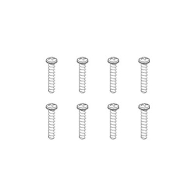 [YK HOBBY] 21224 Button head Self-tapping screws ST2.5*12