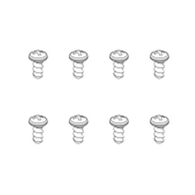 [YK HOBBY] 21223 Button head Self-tapping screws ST2.5*4