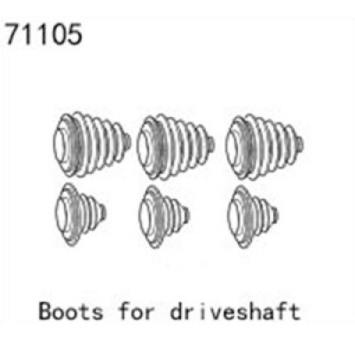 [YK HOBBY] YK71105 Boots for driveshaft