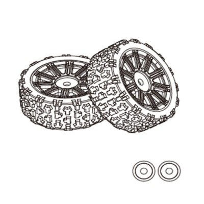 [MJX RC] MJX 14301,14302 RC �ڵ��� Ÿ�̾� 1415B2