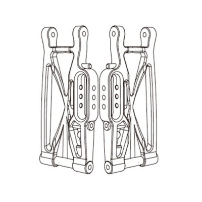[MJX RC] mjx 10208 rear lower swing arm