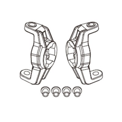 [MJX RC] Front axle shaft adapter seat