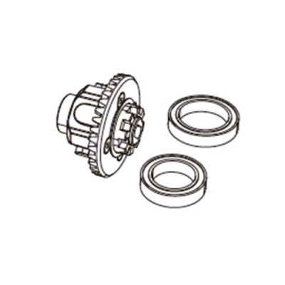 [MJX RC] Gears Diff Assembly