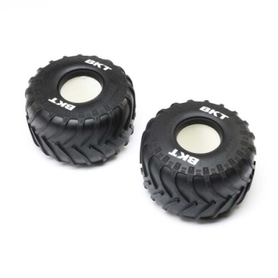 [TEAM LOSI] BKT 2.6 Monster Truck Tire with Insert, Med (2): LMT 2.0
