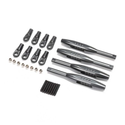 [TEAM LOSI] 1/1 In Stock Lwr Shck Mount 4-Link BarSet ,15 (4): LMT, TTLMT