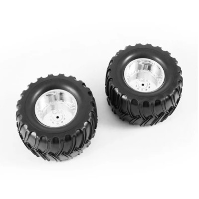 [ROC HOBBY] 1:10 F100 Wheel and Tire Mounted