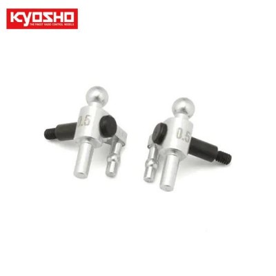 [KYOSHO] Aluminum Steering Block(0.5 degree camber angle/MR-04)