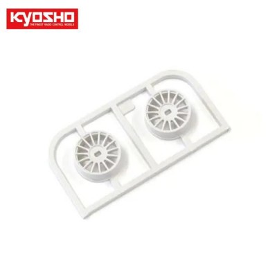 [KYOSHO] Multi Wheel N/Offset 0 (White/AWD/2pcs.)