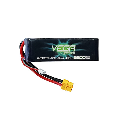 [VEGA] ���� �׷��� 11.1V 2200mAh 70C �׷��� ��Ƭ������ ���͸� - XT60