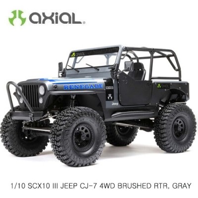 [Axial] 1/10 SCX10 III ���� CJ-7 4WD �귯�õ� RTR, �׷���