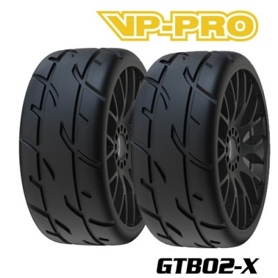 [VP PRO RACING] (1:8 ��� Ÿ�̾� �� ����) 1/8 GT - Spoke Black Wheel - Medium �Ѻ��� 2������