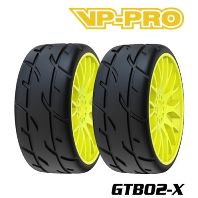 [VP PRO RACING] (1:8 ��� Ÿ�̾� �� ����) 1/8 GT - Spoke Yellow Wheel - Soft �Ѻ��� 2������