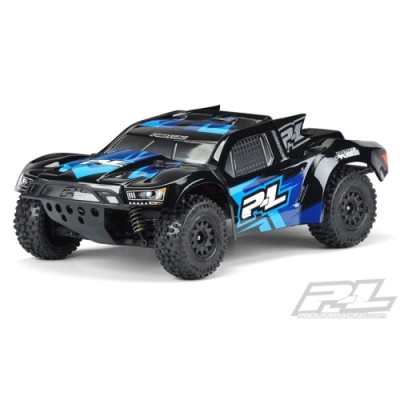 [PROLINE-RACING] 3458-18 Pre-Painted / Pre-Cut Flo-Tek Fusion (Black) Body PRO-Fusion SC 4x4, Slash? 2wd