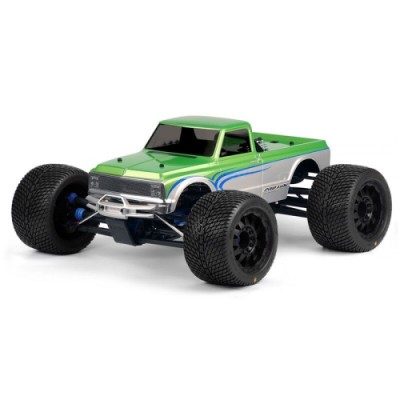 [PROLINE-RACING] 3227-00 72 Chevy C10 Long Bed Body, Clear:Revo 3.3,LST,MGT,Revo 3.3,Savage