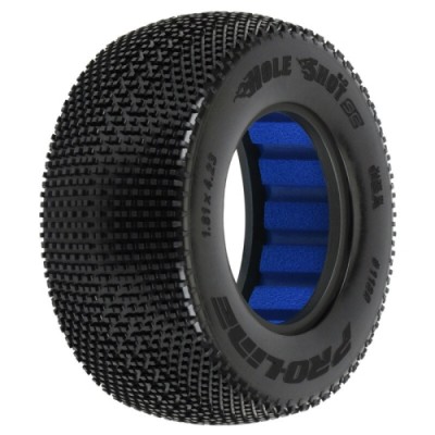 [PROLINE-RACING] 1180-02 1/10 Hole Shot 2.0 M3 Front/Rear 2.2/3.0 Short Course Tires (2)