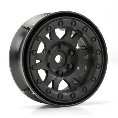 [PROLINE-RACING] 2769-03 1/10 Impulse Front/Rear 1.9 12mm Rock Crawler Wheels (2) Black
