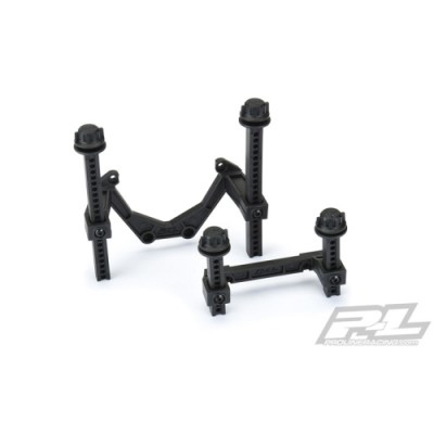 [PROLINE-RACING] 6362-00 Extended Front and Rear Body Mounts for Rustler 4x4