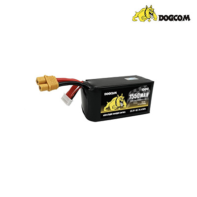 [DOGCOM] Ultra 6�� 22.2V 1550mAh 150C ��Ƭ������ ���͸� - XT60