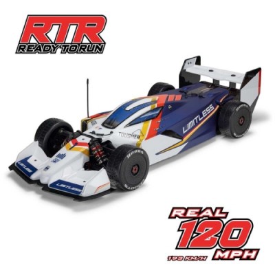 [ARRMA] 1/7 LIMITLESS 8S AVC 4X4 RTR Brushless Street Speed , White/Blue