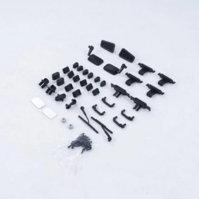 [ROC HOBBY] FCX10 Defender 110 Rearview Mirror, Wiper And Handle