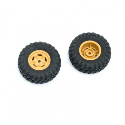 [ROC HOBBY] FCX24M Discovery/Range Rover Wheel Assembly Set