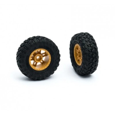 [ROC HOBBY] FCX24M Defender 110/90 Wheel Assembly Set