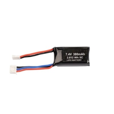 [ROC HOBBY] LIPO Battery 2S 7.4V 380mAh without PCM