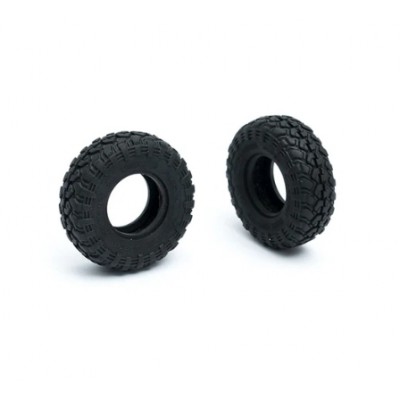 [ROC HOBBY] FCX24M Discovery/Range Rover Tire Set
