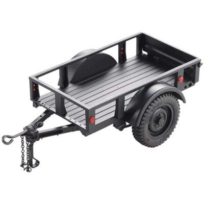 [ROC HOBBY] FCX18 UTILITY TRAILER C BLACK