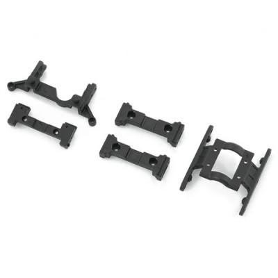 [ROC HOBBY] GIRDER SUPPORTER AND GEAR BOX MOUNT FOR FCX18 HUMMER EV, FCX18 K10