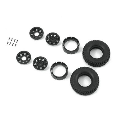 [ROC HOBBY] 1:18 HUMMER EV WHEEL SET