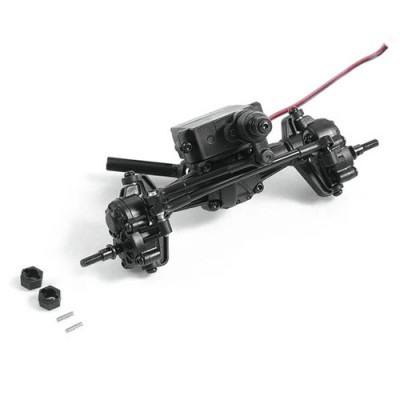 [ROC HOBBY] FRONT AXLE ASSEMBLY FOR FCX18 HUMMER EV, FCX18 K10