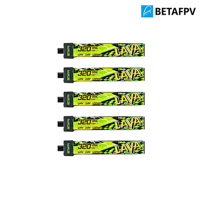 [BETAFPV] LAVA 1�� 3.8V 320mAh 95C LiHV ��Ƭ������ ���͸� (5��)