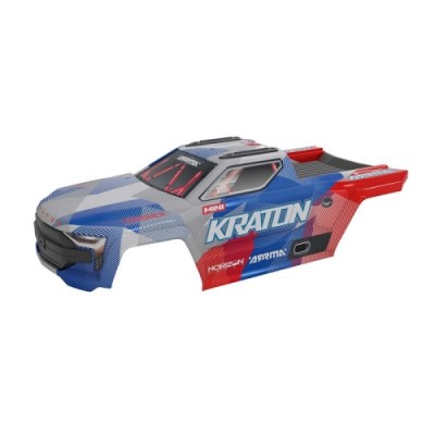 [ARRMA] ARA-2653 MINI KRATON Body, Red/Blue