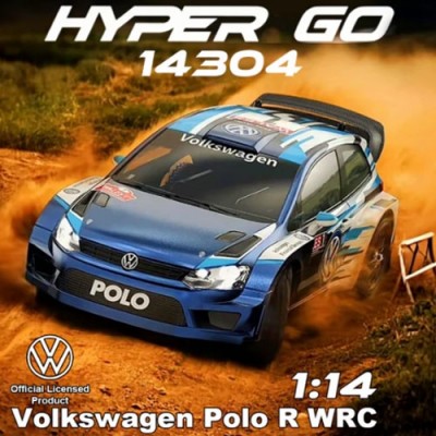 [MJX RC] HYPER GO 14304 POLO R WRC 1/14 2.4G �帮��Ʈ RC �ڵ��� �귯�ø��� ���� ���� �� 42km/h (LED, ���̷γ���)