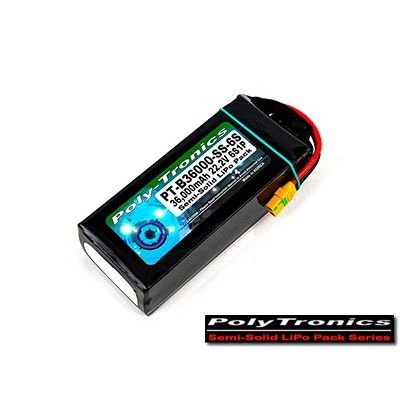 [HYBRID] PT-B36000-SS-6S (22.2V/6S1P /XT90-S/Semi-Solid) �ݰ�ü ���͸�