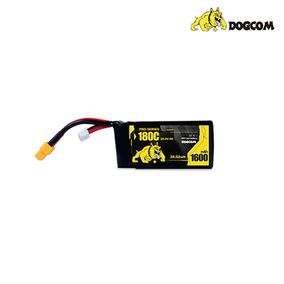 DOGCOM Pro 6�� 22.2V 1600mAh 180C ��Ƭ������ ���͸� - XT60