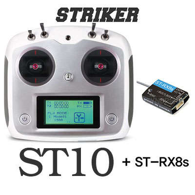 [Flysky] ��Ʈ����Ŀ ST10 10ä�� ��п� ������ + ST-RX8s ���ű� ��Ʈ