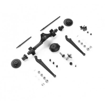 [ROC HOBBY] 1:12 JIMNY REAR AXLE ASSEMBLY