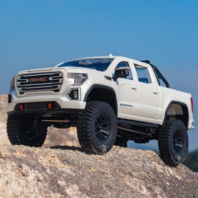 [ROC HOBBY] FMS FCX18S 1:18 GMC SIERRA 2019 White Brushless �Ⱦ� Ʈ�� RTR