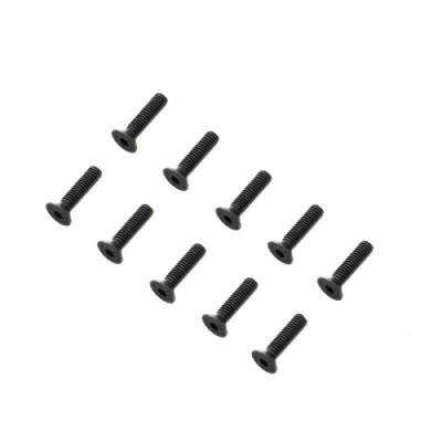 [TEAM LOSI] LOS-3952 Flat Head Screws, M4 x 16mm ST