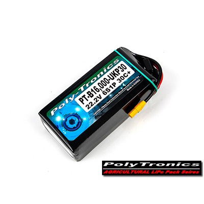 PT-B16000-UKP30 (22.2V, 6S1P, 30C+/D.C/XT90S) ��Ƭ������ ���͸� - XT90 ��Ƽ����ũ