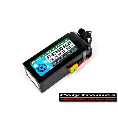PT-B22000-AG25 (22.2V, 6S1P, 25C) ��Ƭ������ ���͸� - XT90 ��Ƽ����ũ