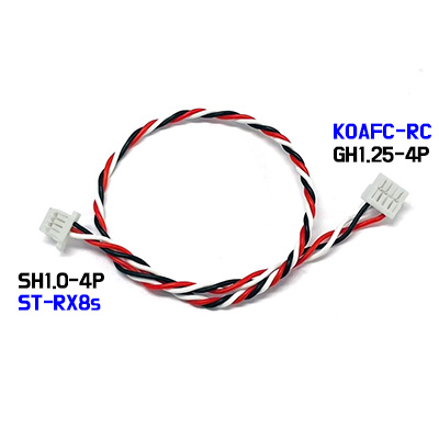 KoaFC - SH1.0 to GH1.25 RC ���̺� (ST-RX8s ���ű� �����)