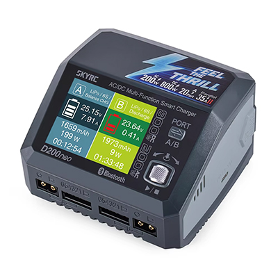 [SKYRC] D200 �׿� ��� ������ ������ AC 200W / DC 800W  (��������, ��� �ʰ���, �ʼ���)