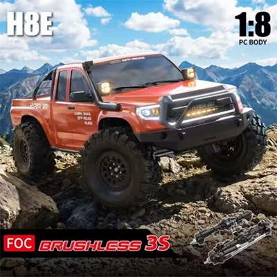[MJX RC] H8E 1/8 ������ ALLRock �����ε� ��Ŭ���� �귯�ø���, RTR ����