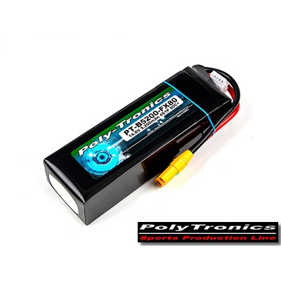 PT-B5200-FX80 (14.8V, 4S1P, 80C+/JST-XT/XT90-S) ��Ƭ������ ���͸� - XT90 ��Ƽ����ũ